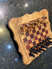 ELEGANT OLIVE™ Chess Board (Large)