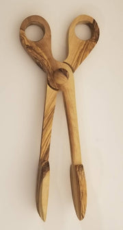 ELEGANT OLIVE™ Wood Salad Tongs