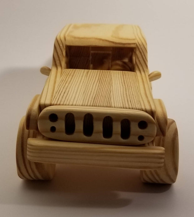 ELEGANT OLIVE™ Wooden Land-Rover