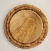 ELEGANT OLIVE™ Wood Plates Set