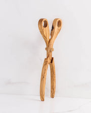 ELEGANT OLIVE™ Wood Salad Tongs