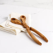 ELEGANT OLIVE™ Wood Salad Tongs